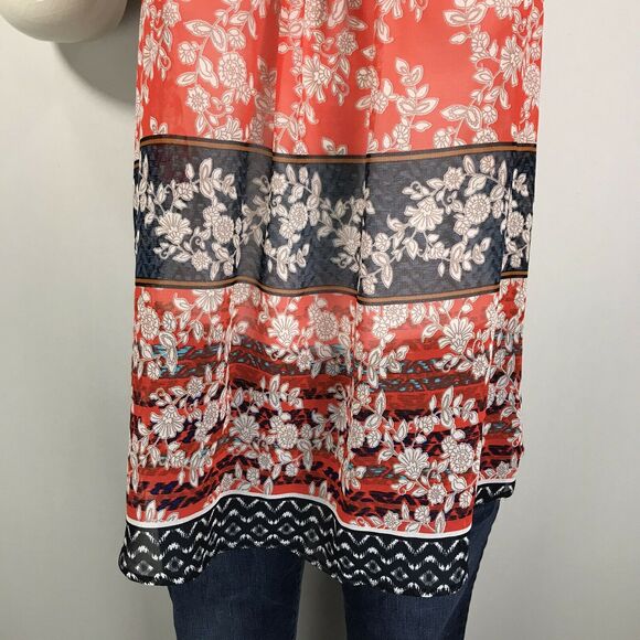 Anthropologie Meadow Rue Annora Crochet Halter Tank Top Semi Sheer Blouse Size M - Picture 4 of 11